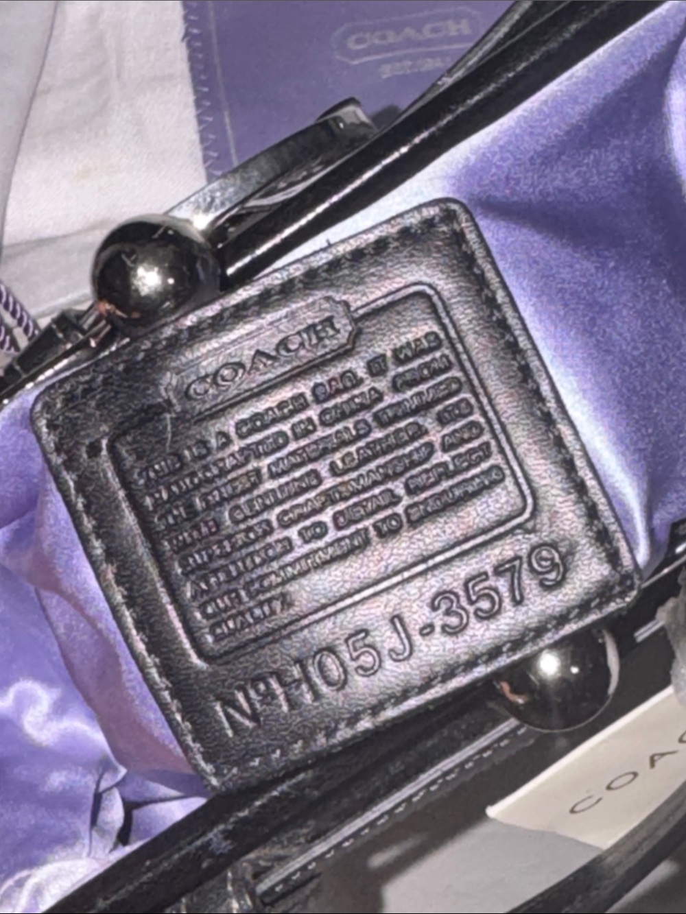 Coach Madison kiss-lock purse - Picture 9 of 16